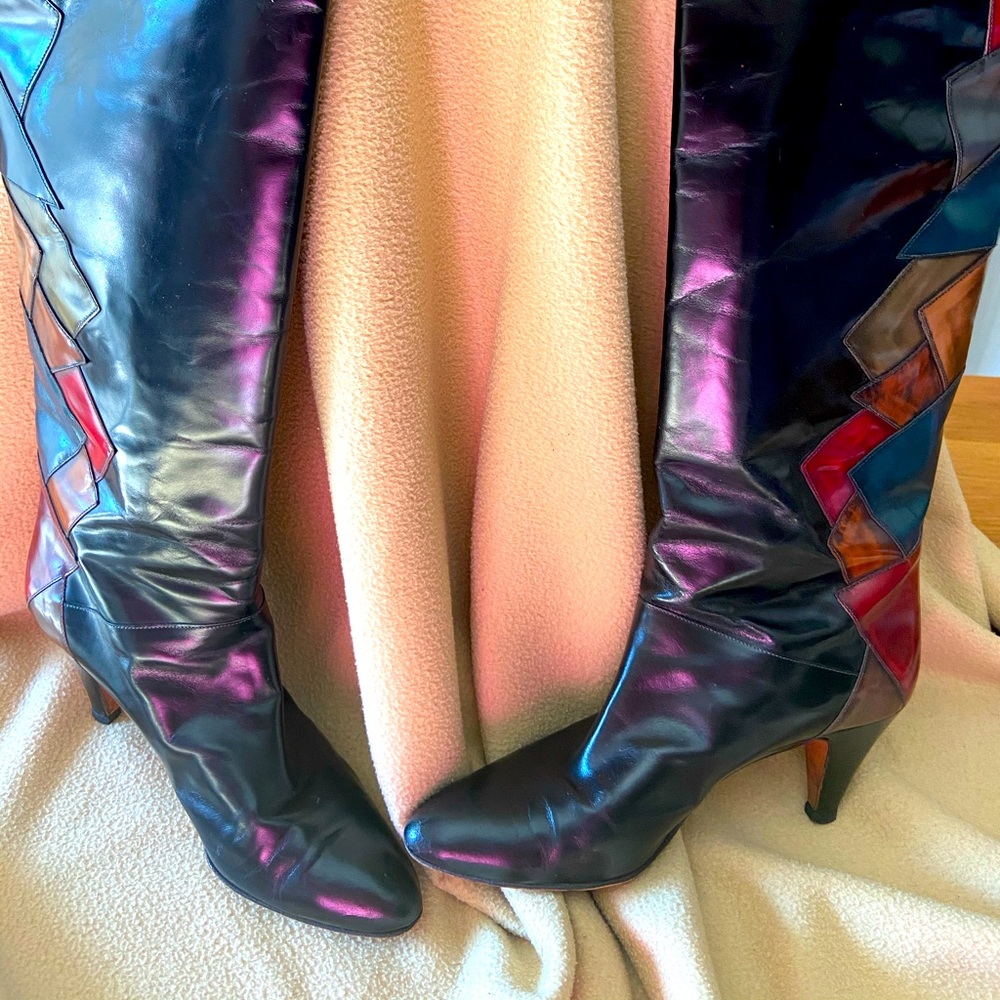Tall Leather Boots